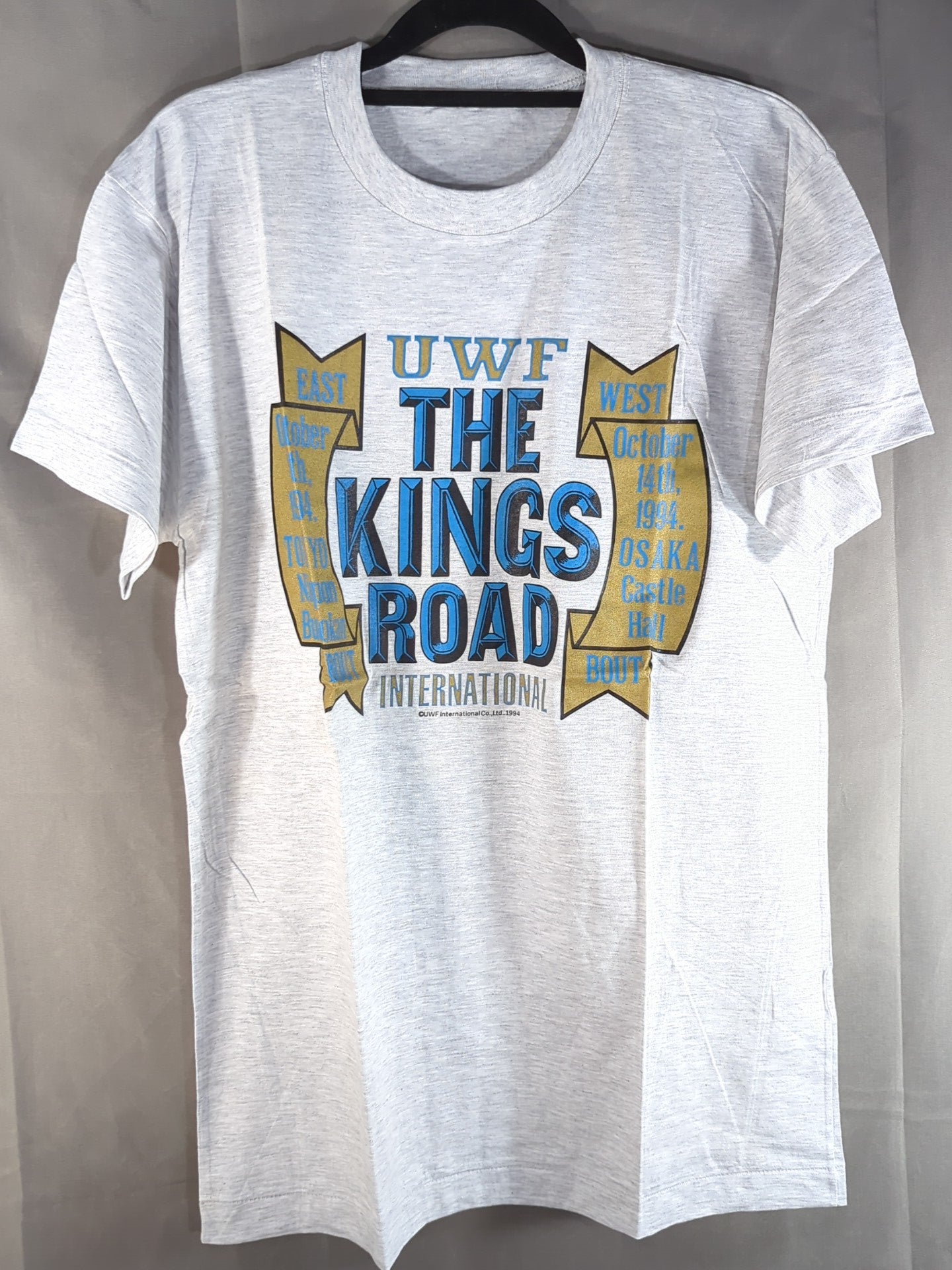 UWF INTERNATIONAL 1994.10.8.14 KINGS ROAD Tシャツ