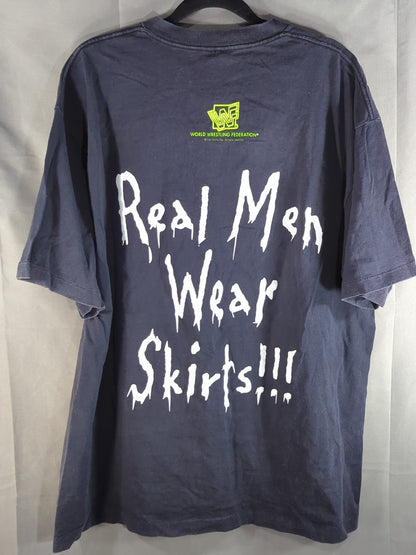 ザ・ヘッドバンガーズ ピクチャーTシャツ(WWF(1990s) / ブラック)