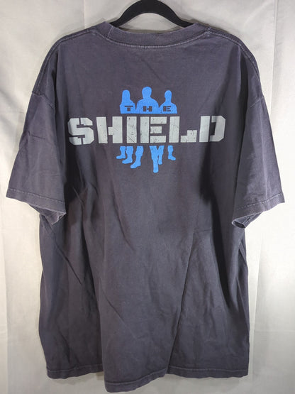 ザ・シールド「HOUNDS OF JUSTICE」Tシャツ(WWE(2010s) / ブラック)