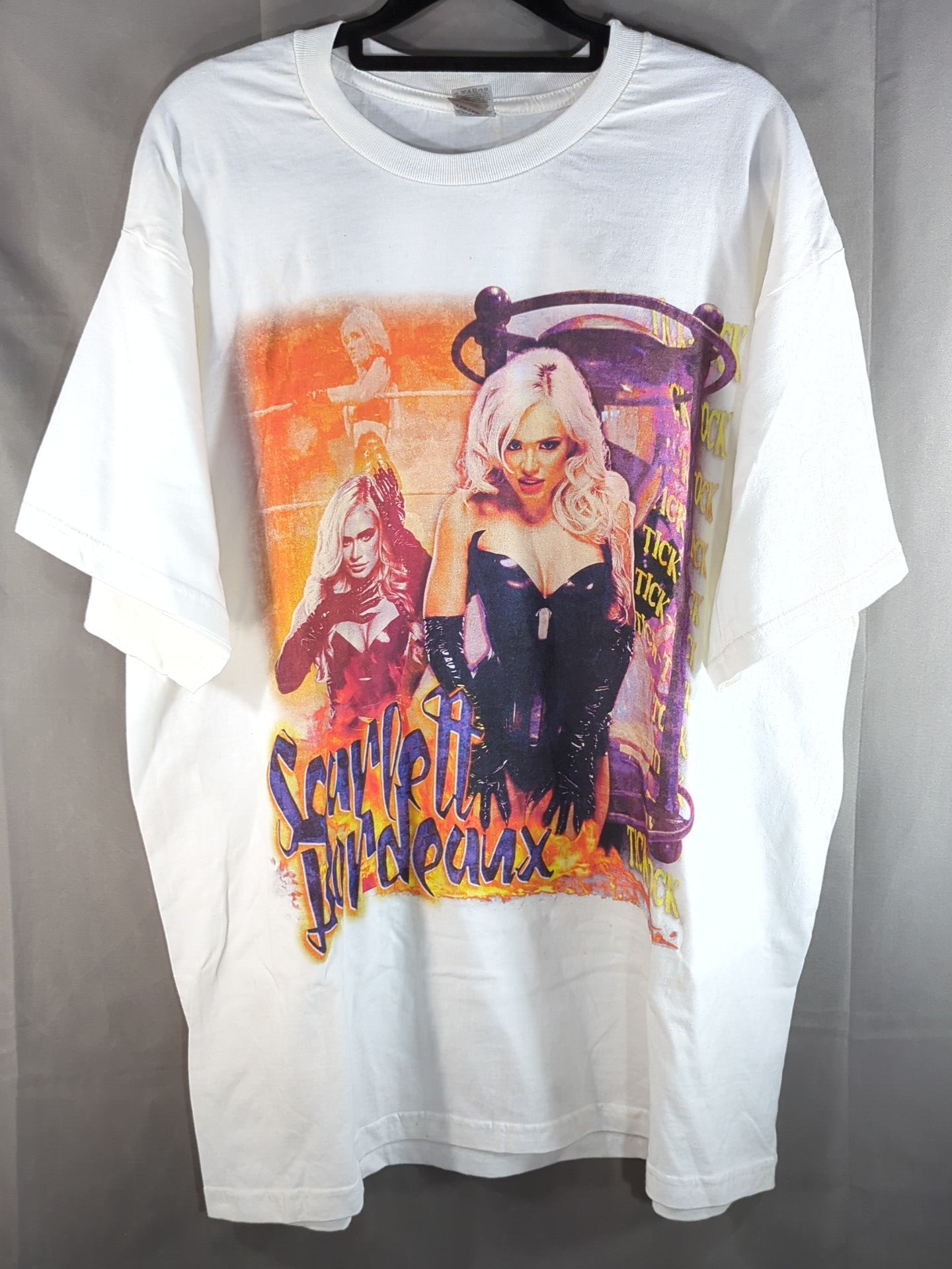 スカーレット ピクチャーTシャツ(WWE(2010s) / ホワイト)