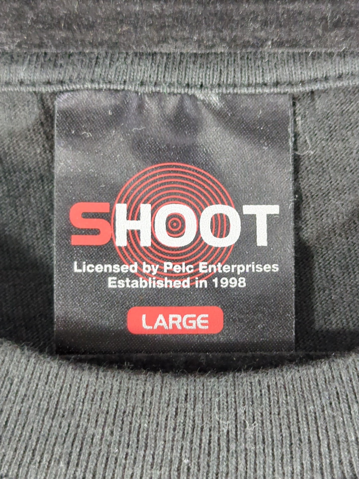 Kurt Angle  "UNIVERSITY OF 12X ANGLE" Picture T-Shirt (Black)