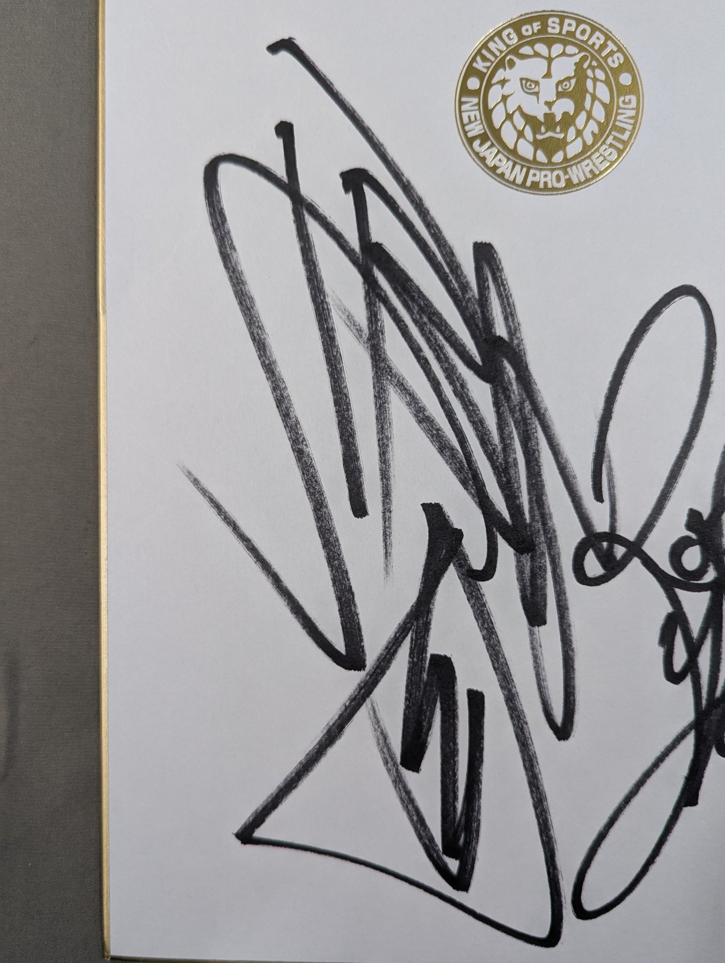 SHO＆YOH(ライオンマーク色紙)