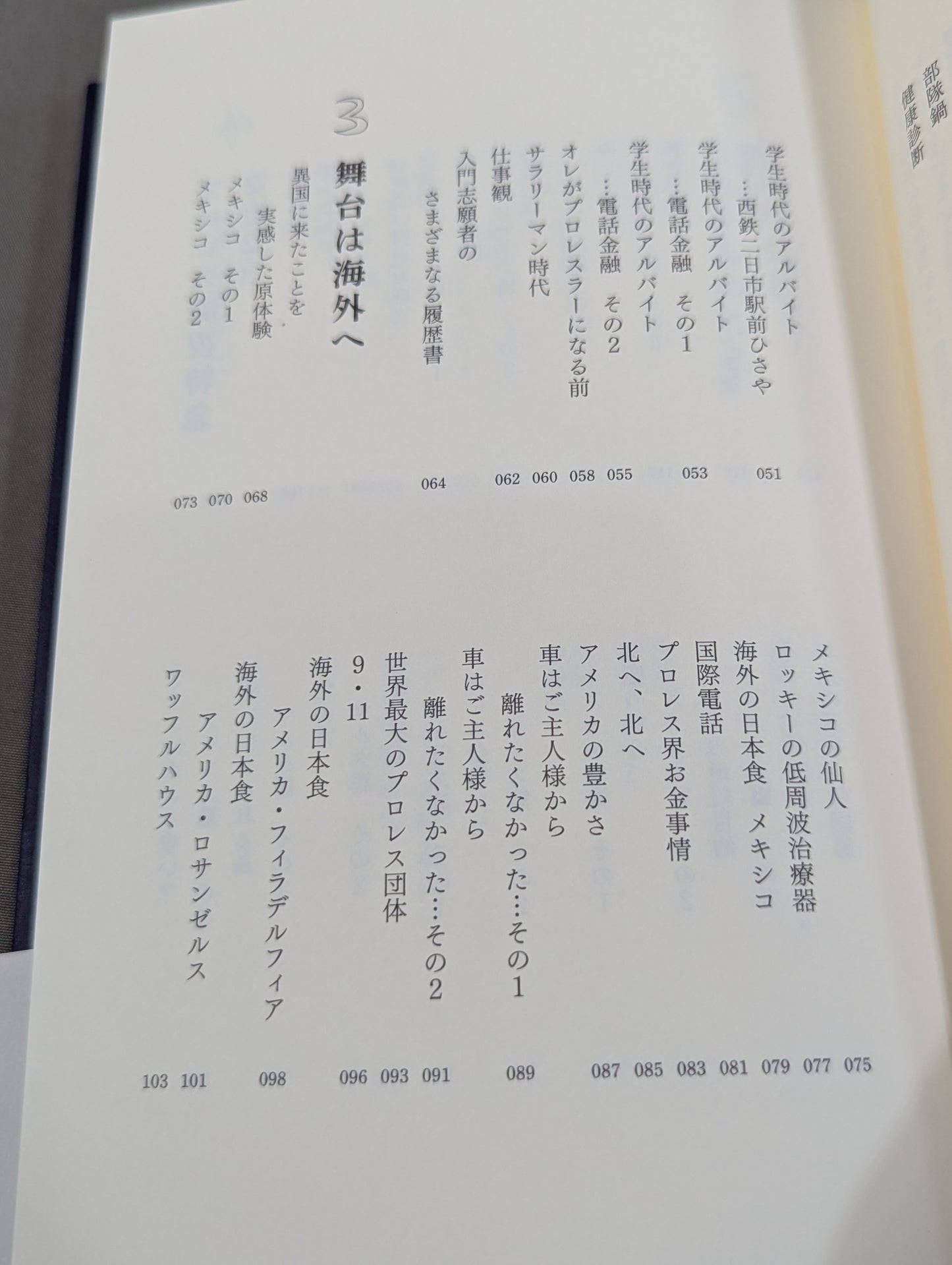 プロレスの味わい　世界から地方に来て幸せになった男
