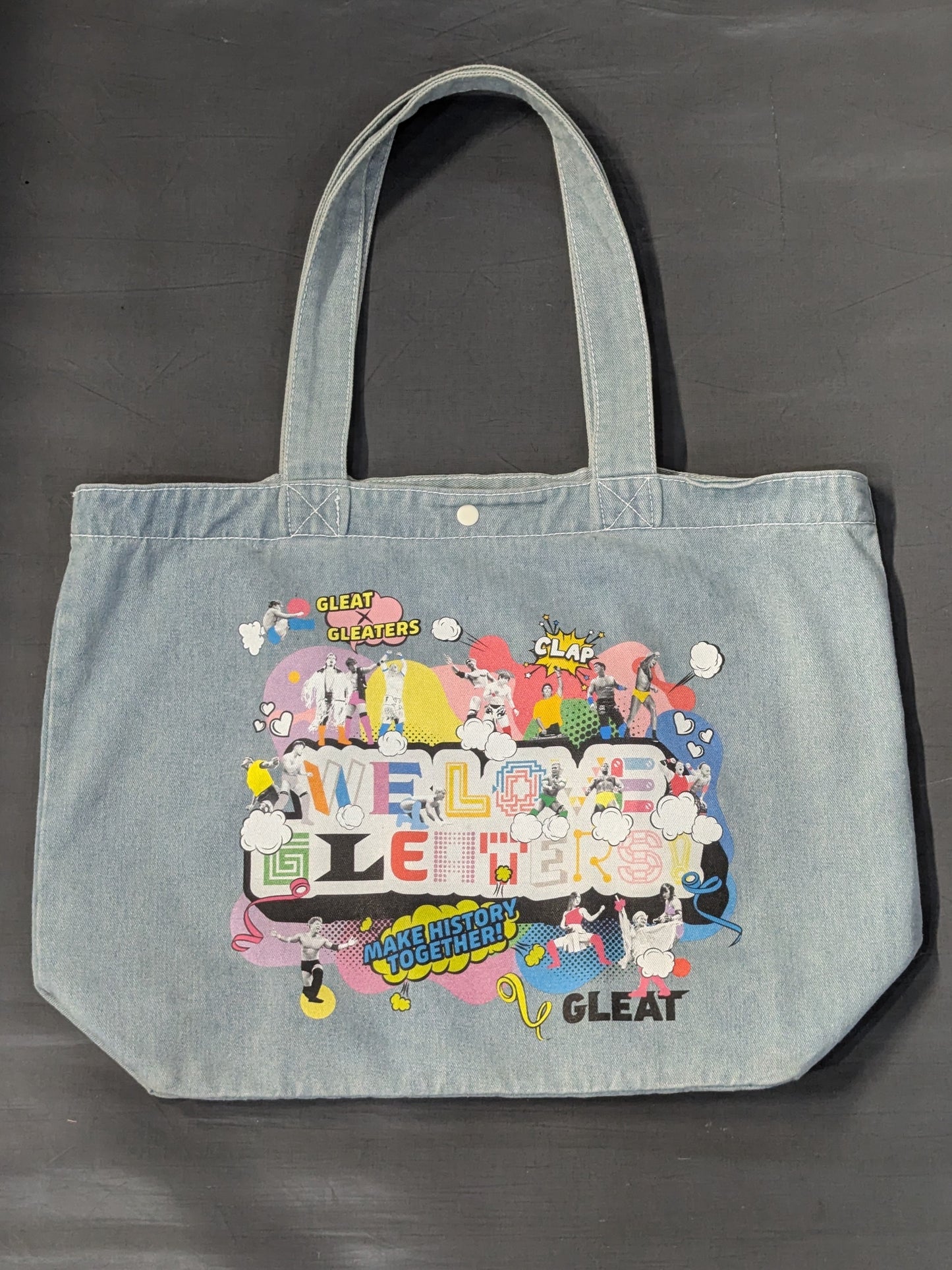 GLEAT「WELCOME GLEATERS」トートバッグ