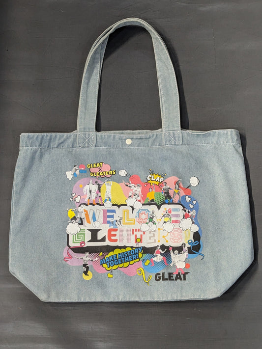GLEAT「WELCOME GLEATERS」トートバッグ