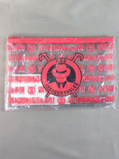 LOS INGOBERNABLES de JAPON PVCポーチ(赤)