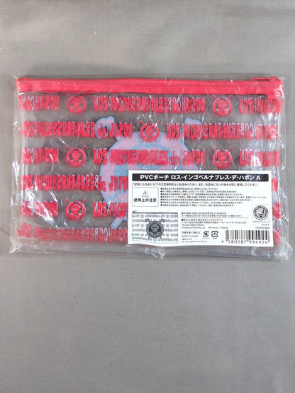 LOS INGOBERNABLES de JAPON PVCポーチ(赤)