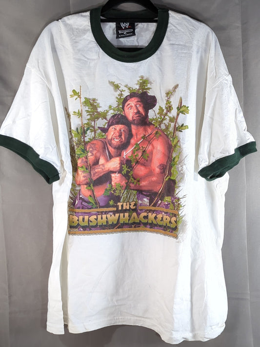 ザ・ブッシュワッカーズ ピクチャーTシャツ(WWE(2000s) / ホワイト)