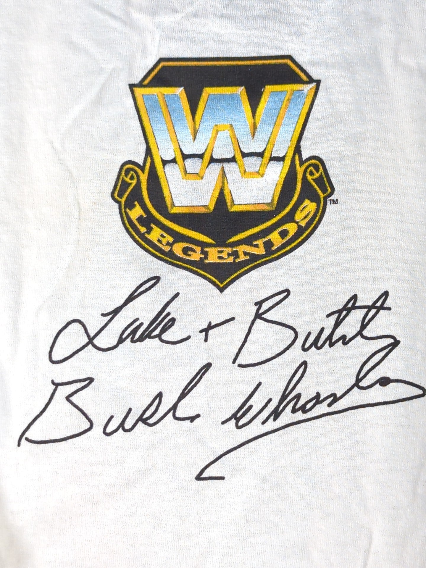 ザ・ブッシュワッカーズ ピクチャーTシャツ(WWE(2000s) / ホワイト)