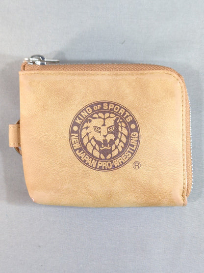 新日本プロレス「ライオンマーク」ヴィンテージ ミニ財布