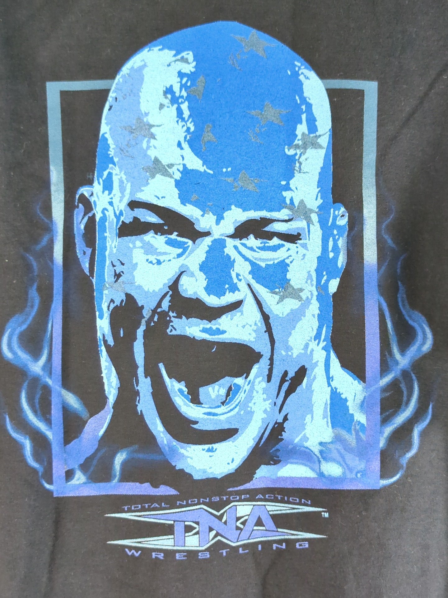 カート・アングル ピクチャーTシャツ(ブラック)