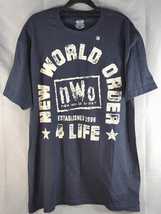 nWo 4 LIFE Tシャツ(WWE(2017) / ブラック)