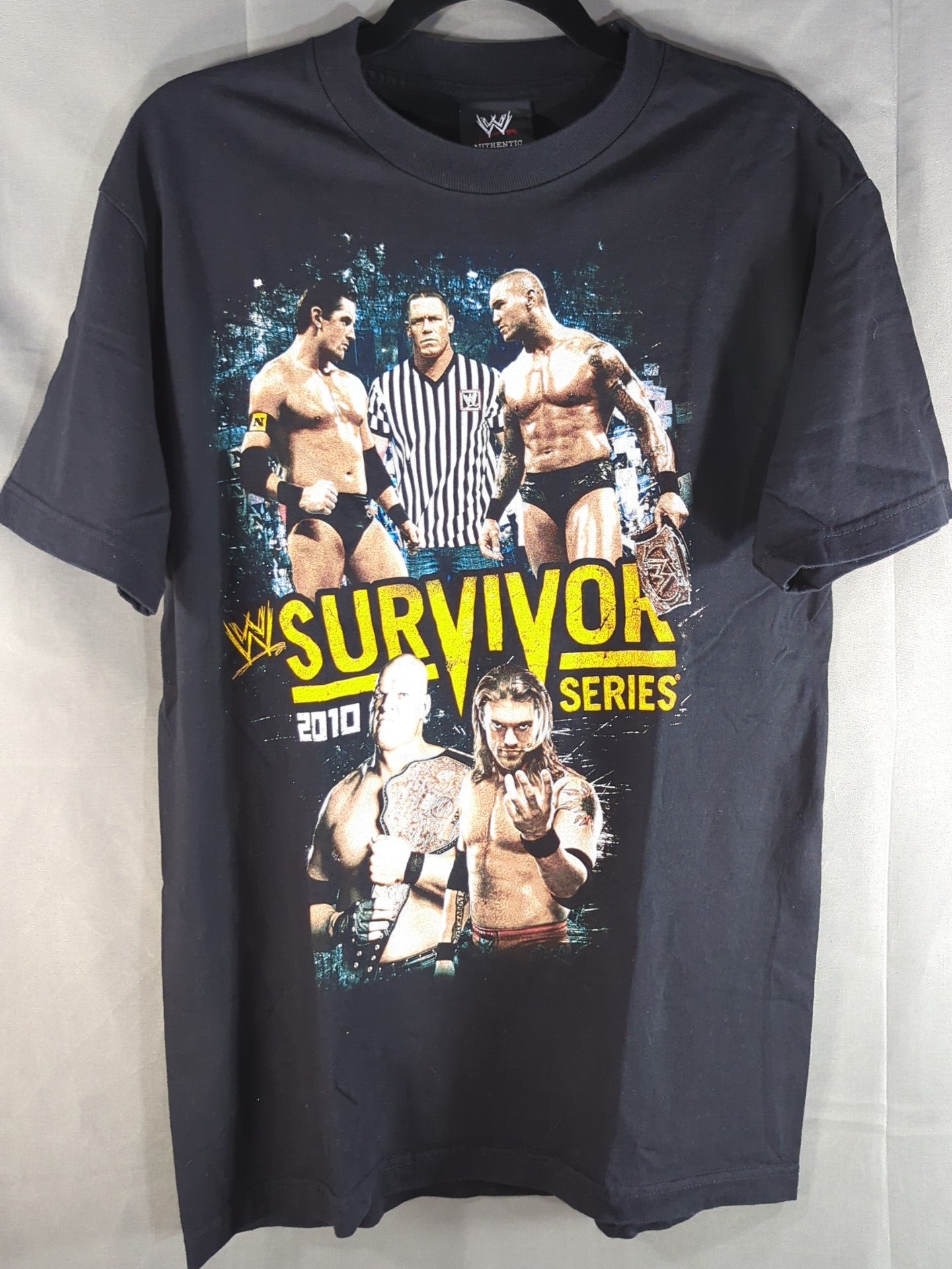 SURVIVOR SERIES 2010 Picture T-Shirt (WWE(2010) / Black)
