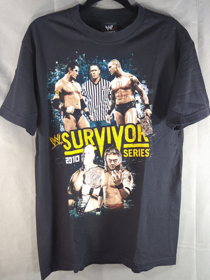 SURVIVOR SERIES 2010 Picture T-Shirt (WWE(2010) / Black)