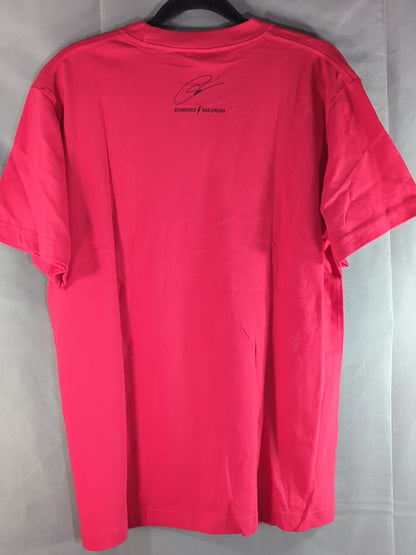 ★NINE RULAZ×WWE★ Shinsuke Nakamura  Collaboration T-Shirt (WWE (2010s) / Red)