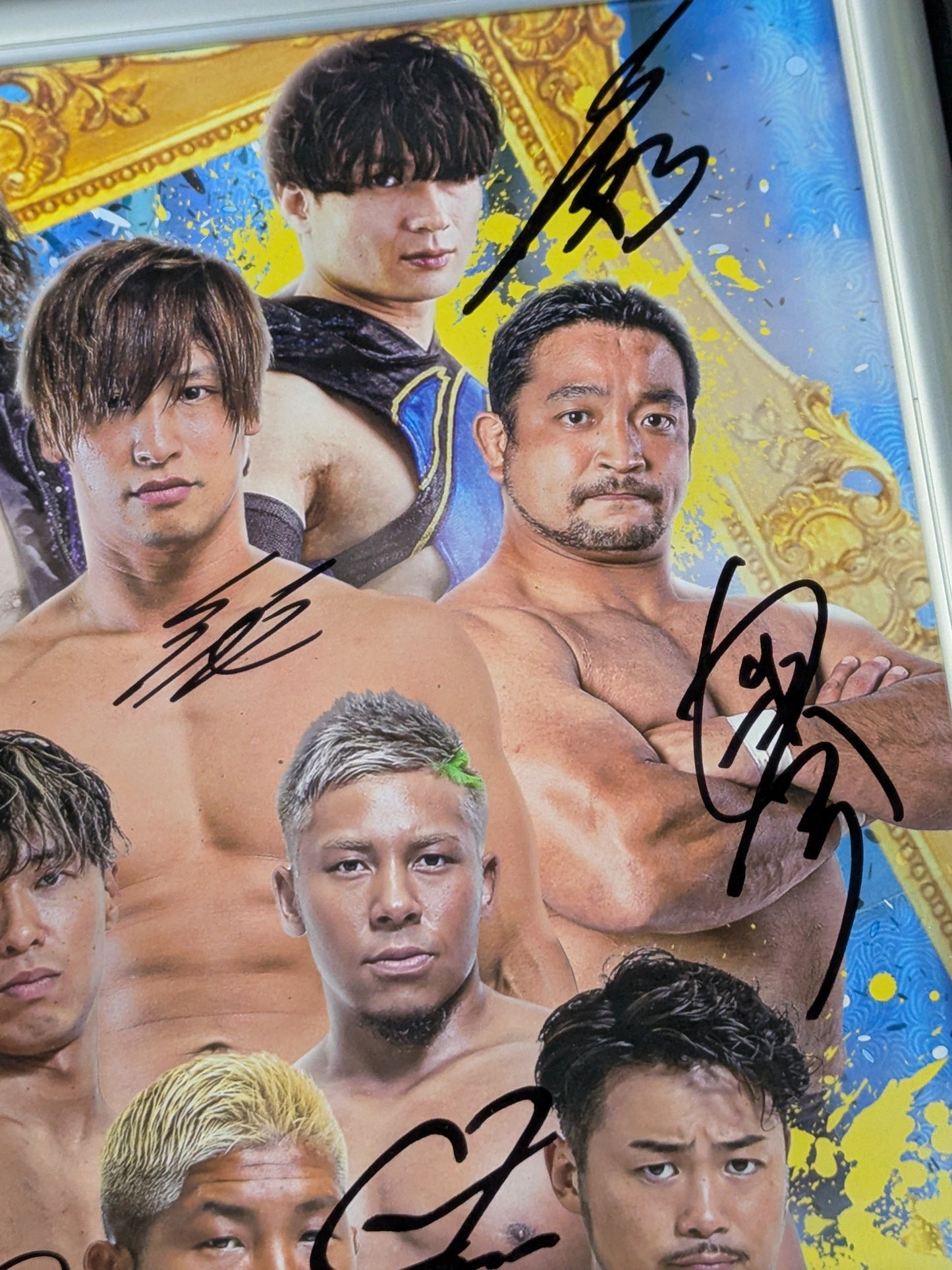 【10選手直筆サイン入り】 GLEAT 写真パネル
