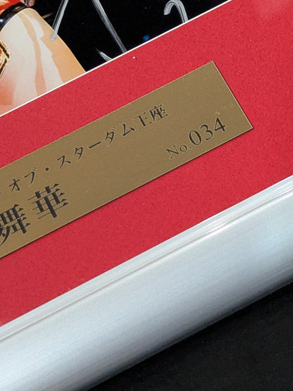 ★初戴冠★ 舞華 第17代ワールド・オブ・スターダム王座 直筆サイン入り フォトフレーム