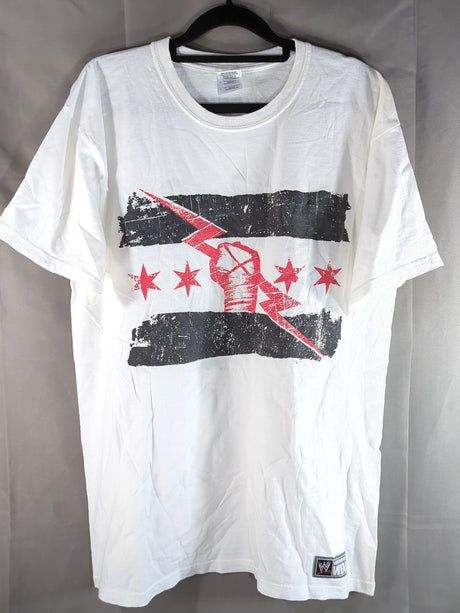 CMパンク「BEST IN THE WORLD」Tシャツ(WWE(2010s) / ホワイト)