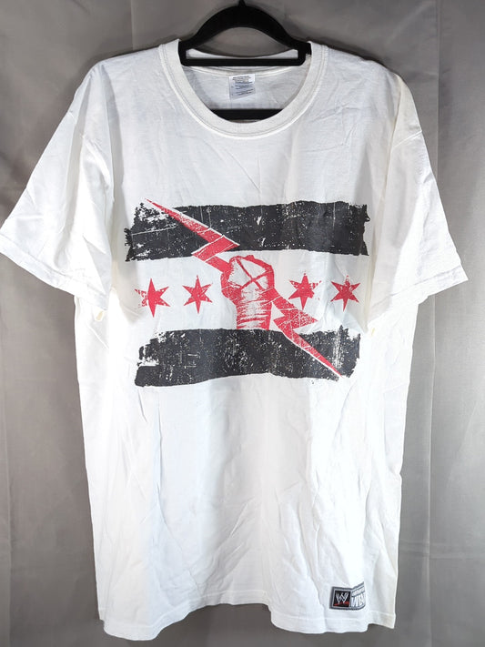 CMパンク「BEST IN THE WORLD」Tシャツ(WWE(2010s) / ホワイト)