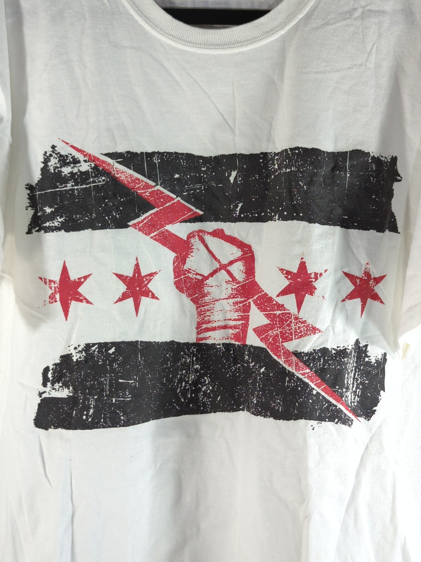 CMパンク「BEST IN THE WORLD」Tシャツ(WWE(2010s) / ホワイト)