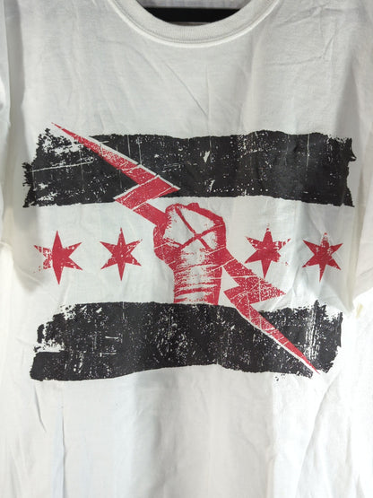 CMパンク「BEST IN THE WORLD」Tシャツ(WWE(2010s) / ホワイト)