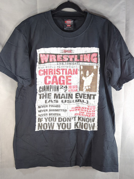 クリスチャン・ケイジ「INSTANT CLASSIC」ピクチャーTシャツ