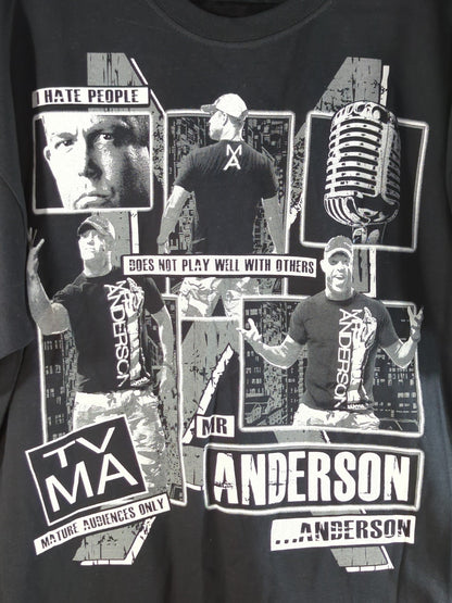 ミスター・アンダーソン ｢TVMA｣ Tシャツ(ブラック)