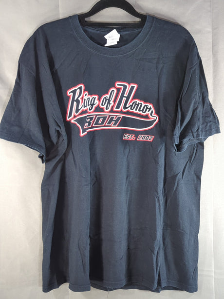 ROH「Ring of Honor EST.2002」Tシャツ(ブラック)