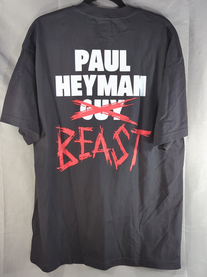 ブロック・レスナー＆ポール・ヘイマン「EAT SLEEP CONQUER JOHN CENA」Tシャツ(WWE(2011) /ブラック)