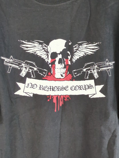 ROH「NO REMORSE CORPS」Tシャツ(ブラック)