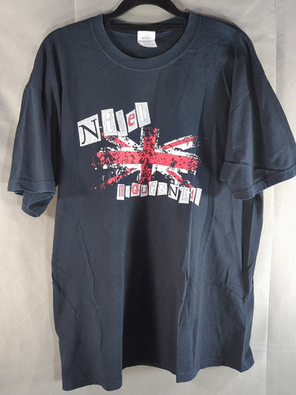ROH ナイジェル・マッギネス「British by Blood Wrestler By Nature」Tシャツ(ブラック)