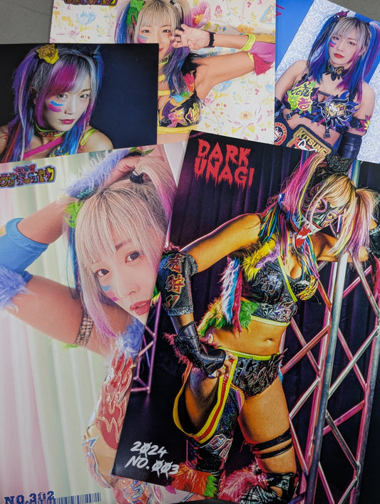 ウナギ・サヤカ ポートレート 5枚セット