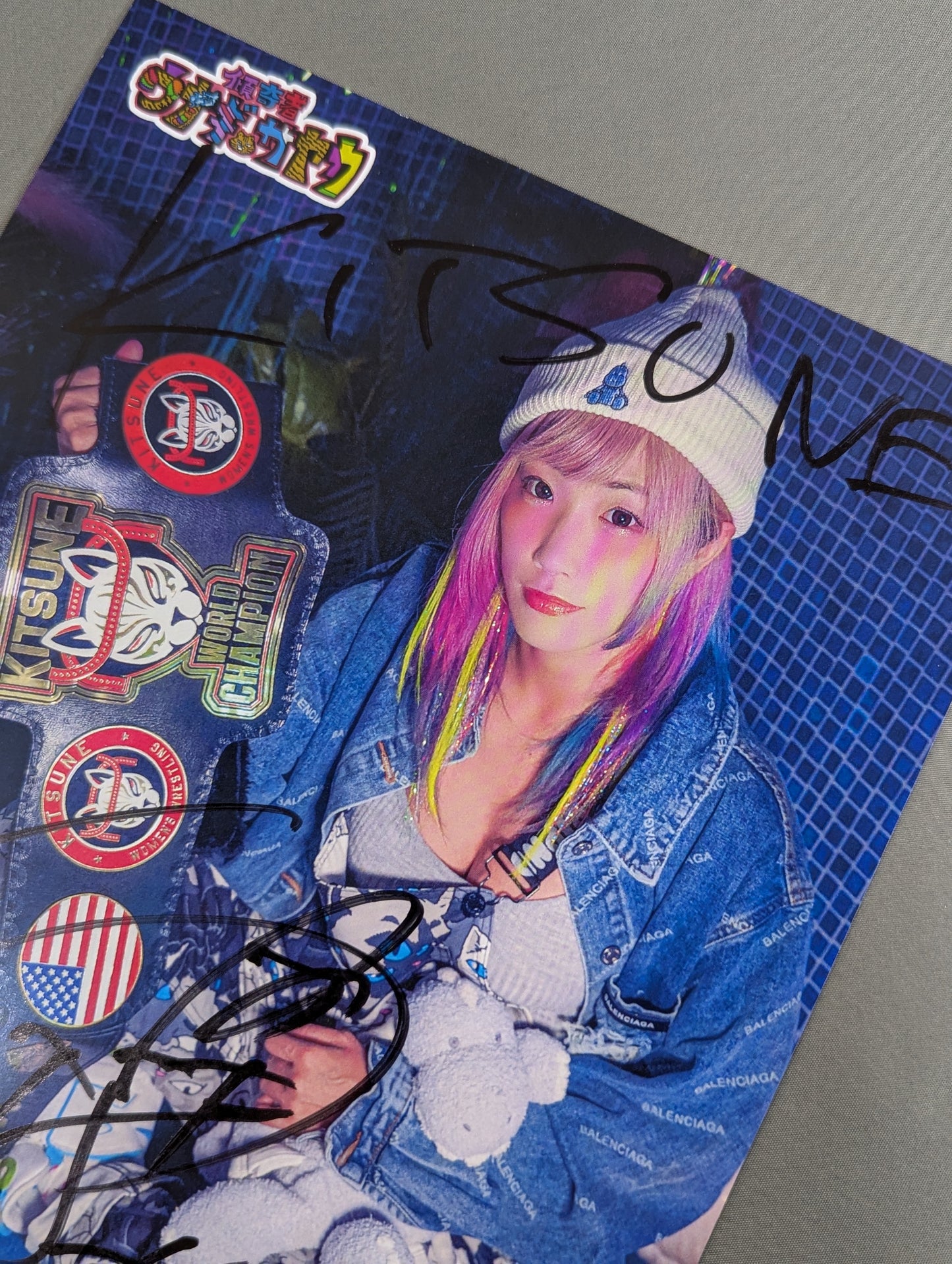 ウナギ・サヤカ 直筆サイン入りポートレート(C-7)