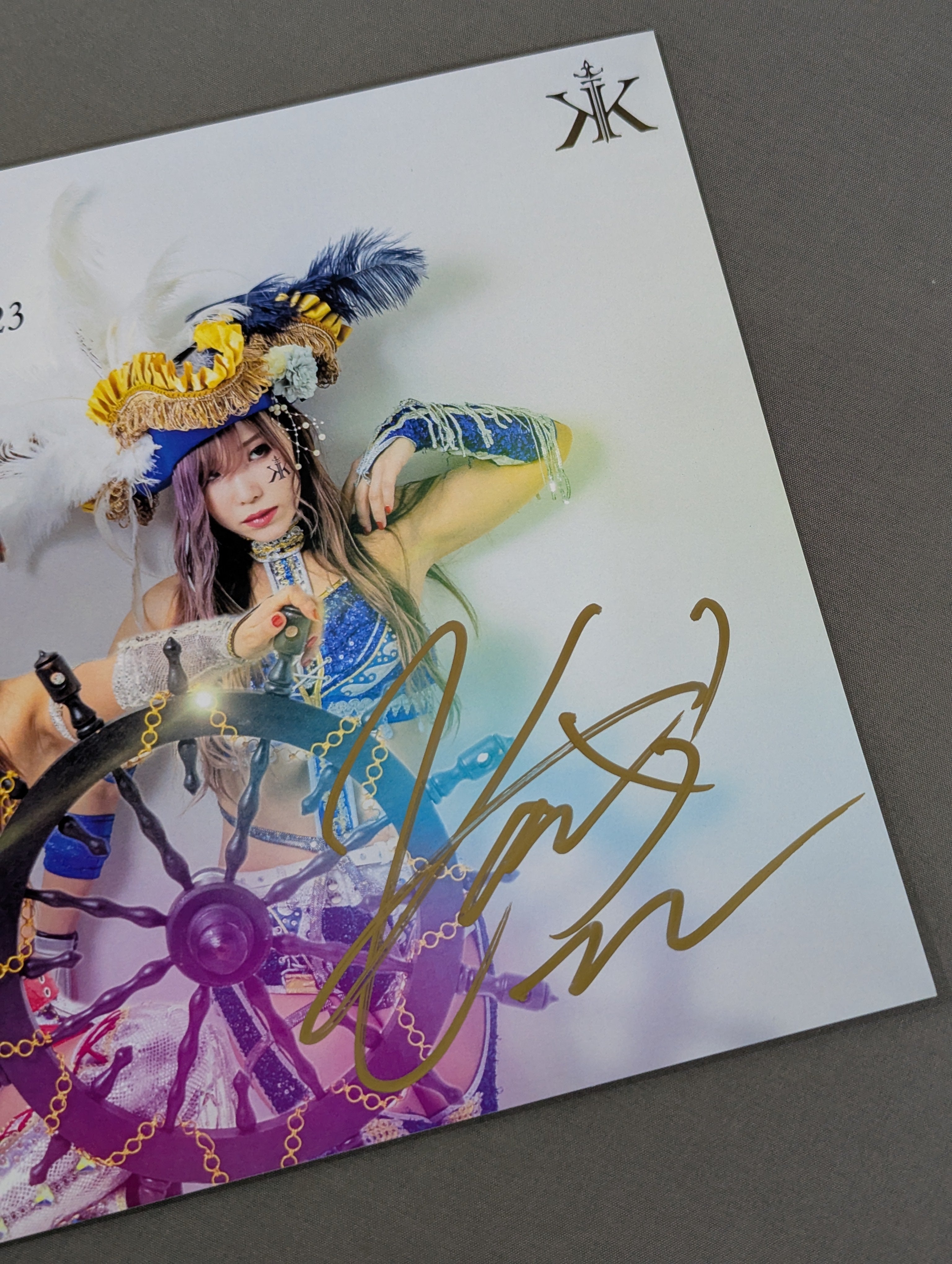 KAIRI 直筆サイン入り ポートレート(J-1) – 闘道館