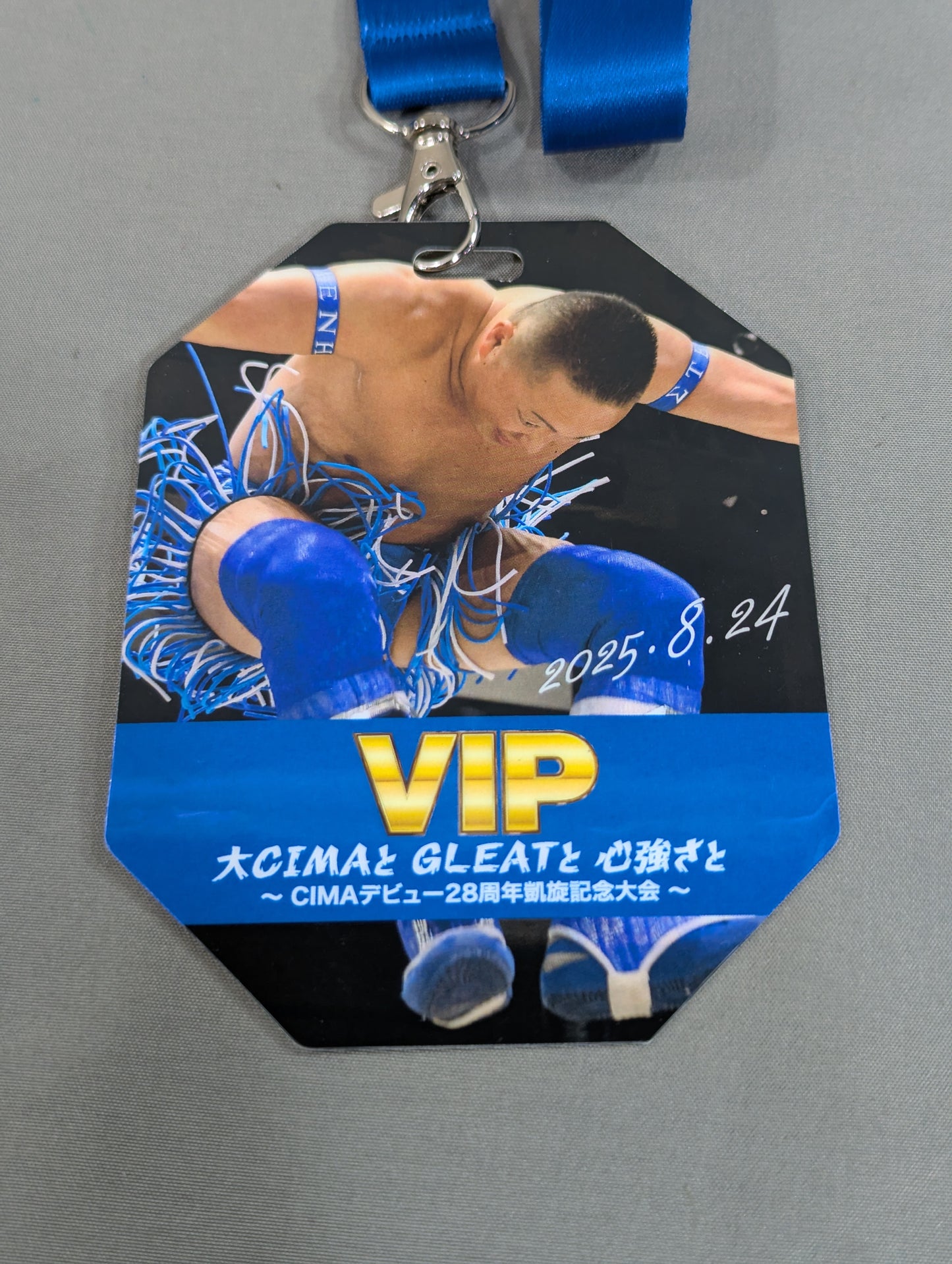 CIMA デビュー29周年凱旋記念大会 VIP パスカード