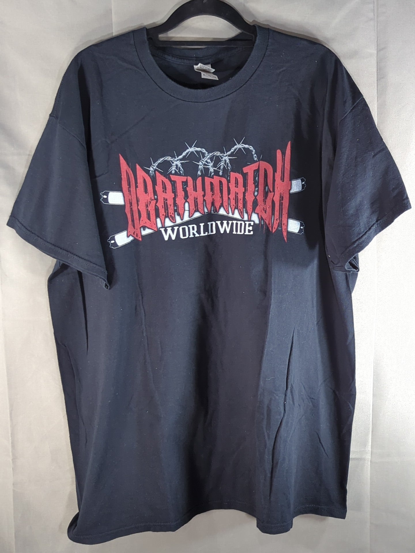 DEATHMATCH WORLDWIDE Tシャツ(ブラック)