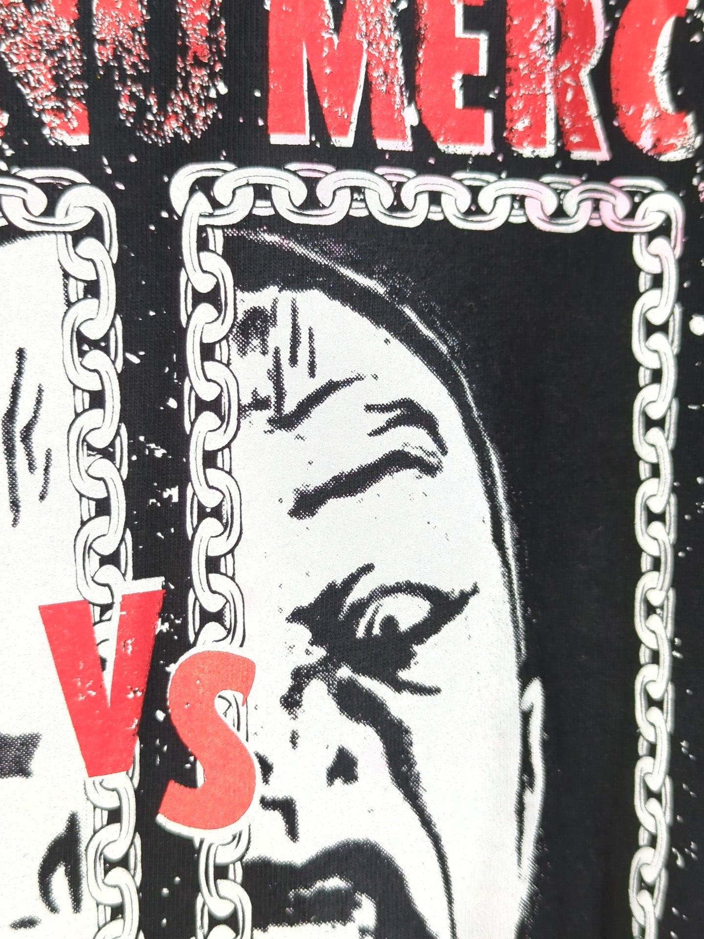 ★045 Evil Monkey Crazy's★ Jun Kasai & "Black Angel" Jaki Numazawa  "SHOW NO MERCY" T-Shirt
