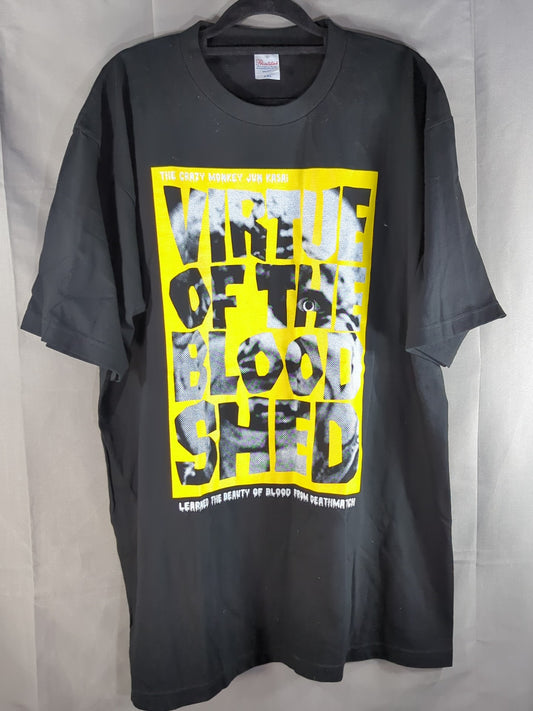 葛西純「VIRTUE OF THE BLOOD SHED」Tシャツ