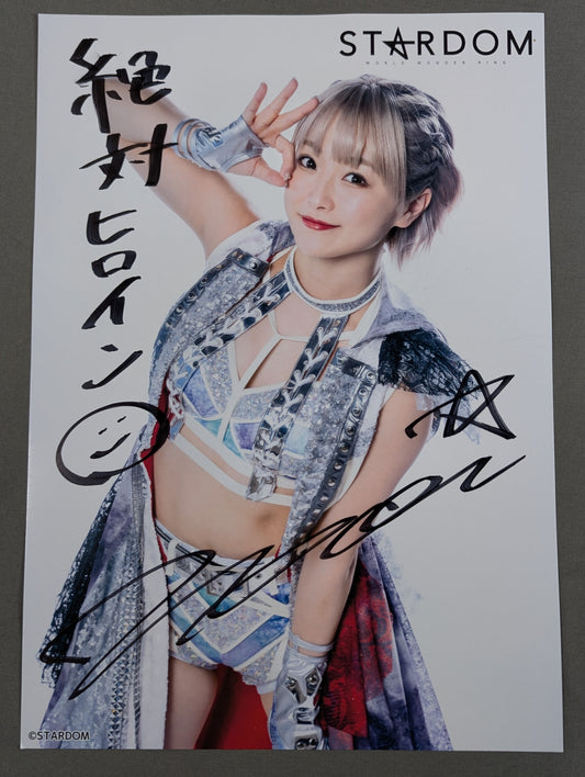 NATSUPOI  hand signed autograph  Starda Pro-Photo (R-2)