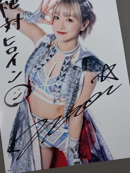 なつぽい 直筆サイン入り スターダムポートレート(R-2)