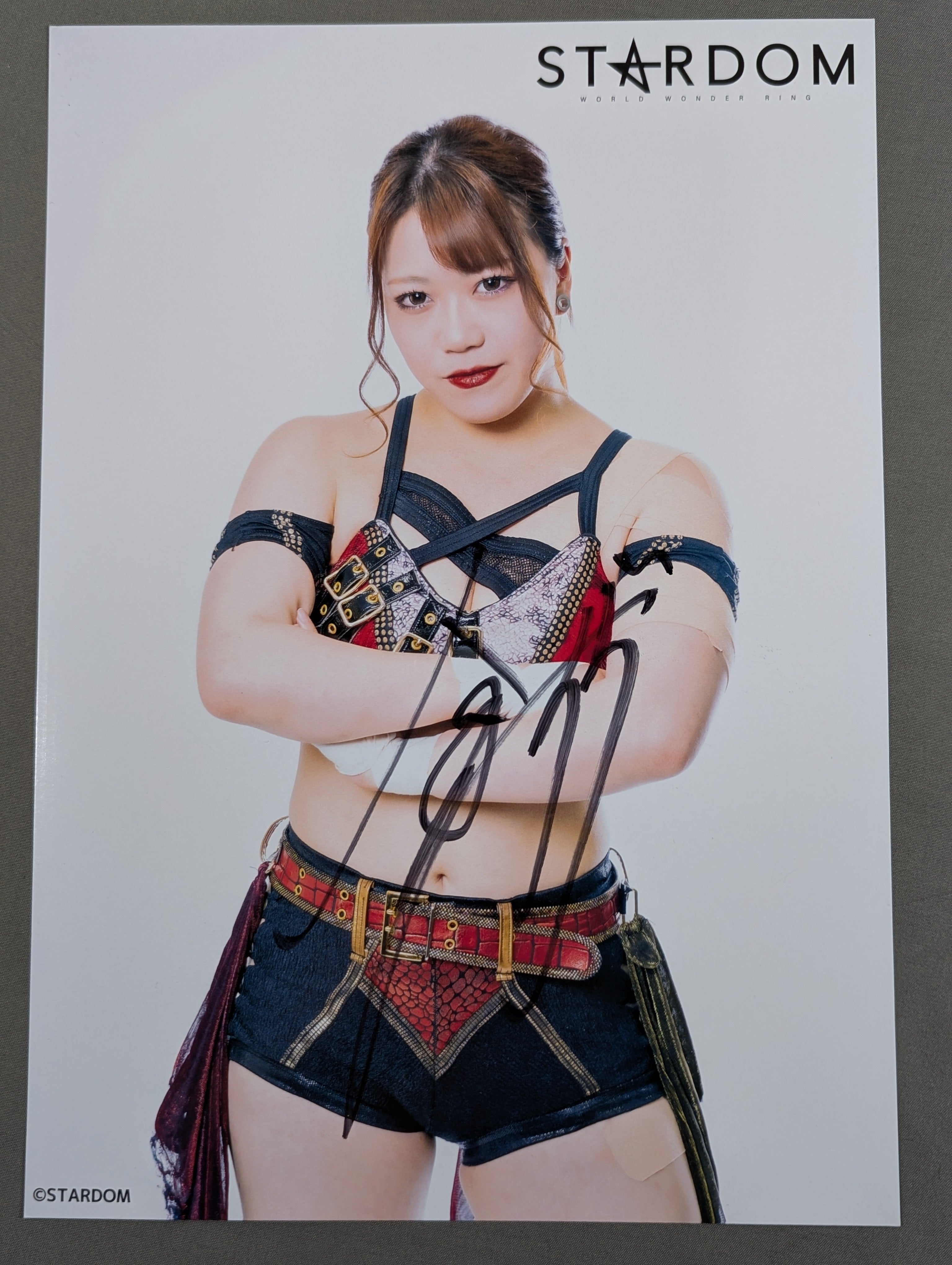 BBM 鈴季すず 女子プロレスカード 直筆サイン入り 鈴季すず 直筆サイン入り スターダムポートレート(A-7) – 闘道館