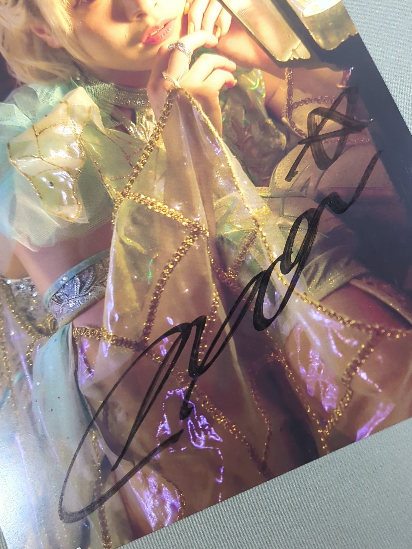 NATSUPOI  hand signed autograph  Starda Pro-Photo (R-5)