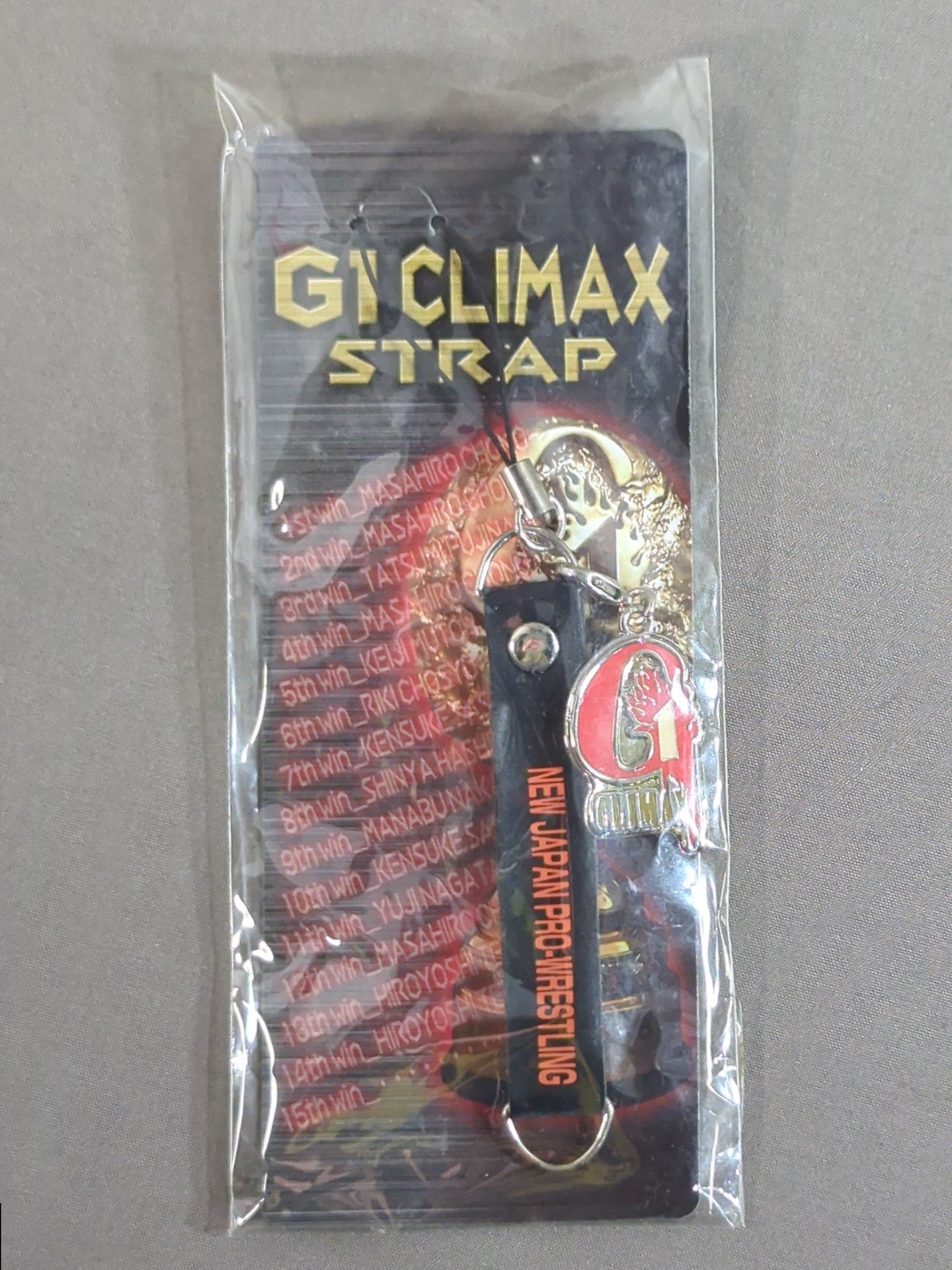 ★非売品★ G1 CLIMAX ストラップ