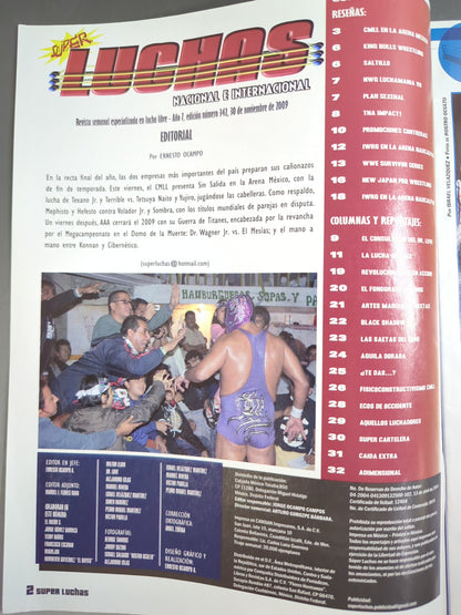 SUPER LUCHAS NACIONAL E INTERNACIONAL No.342