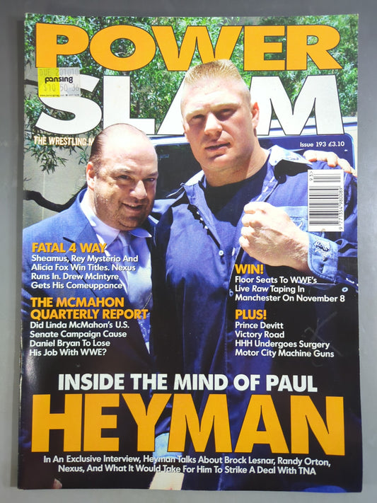 POWER SLAM ISSUE 193