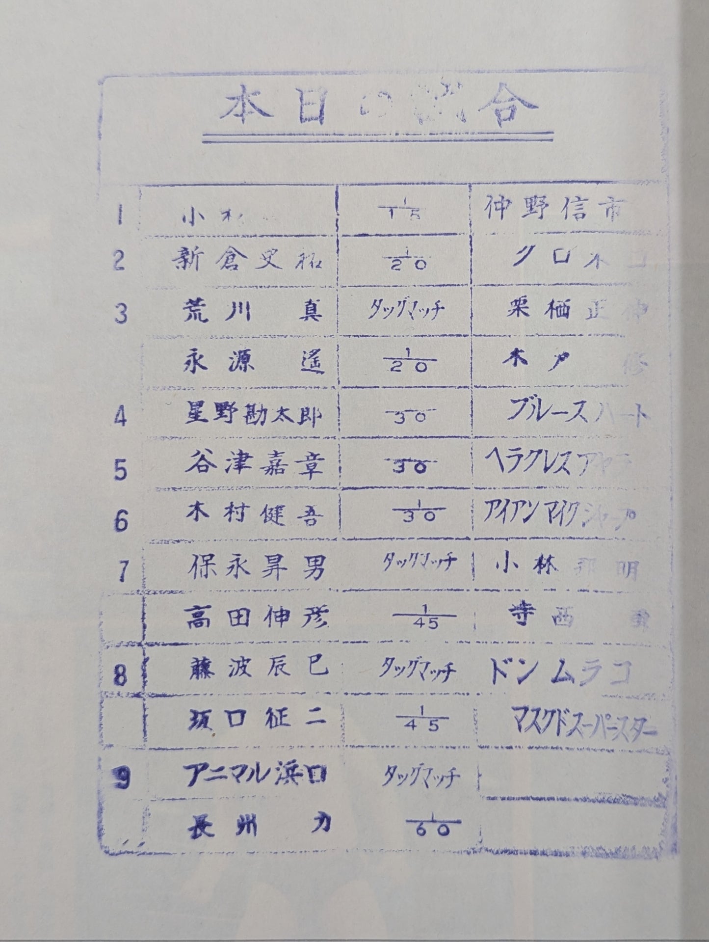 闘魂スペシャル8