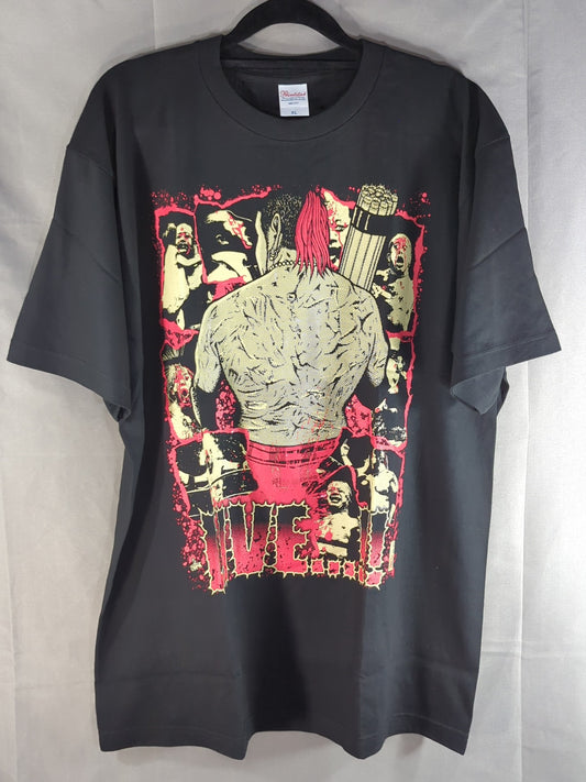 葛西純「LIVE...!!」Tシャツ
