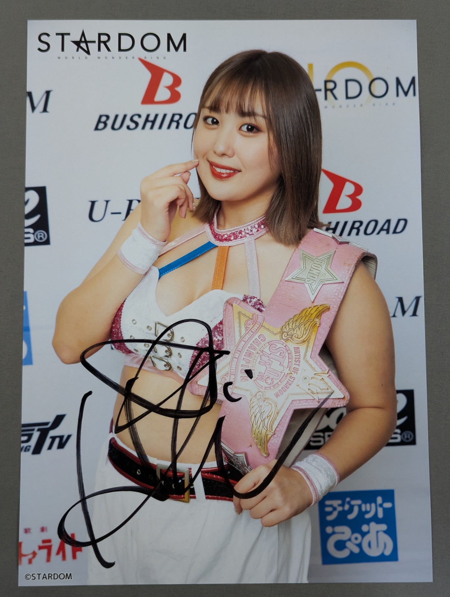 HIMEKA  hand signed autograph  Starda Pro-Photo (R-6)