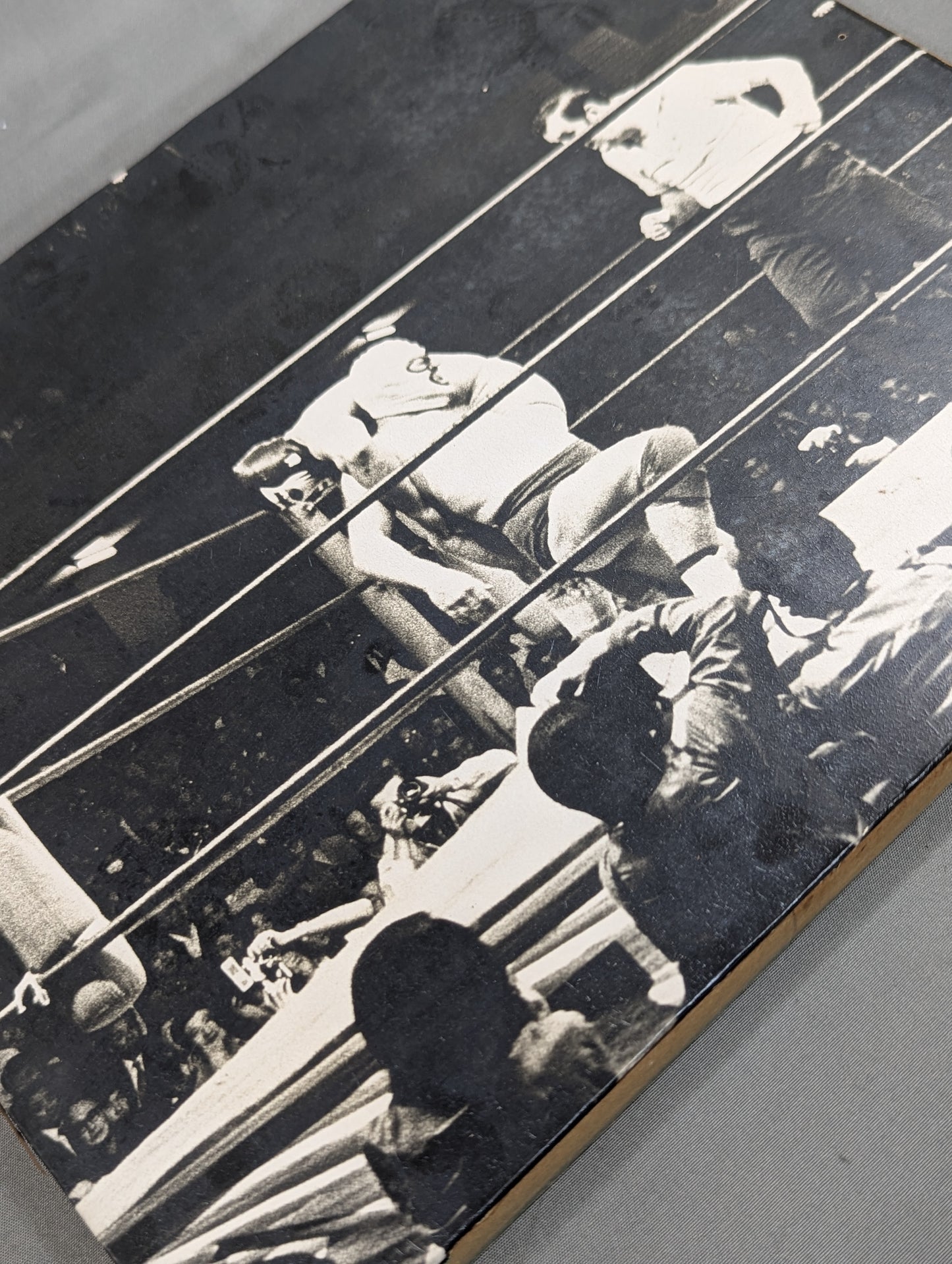 ★USヘビー級選手権試合★ デストロイヤーvsミル・マスカラス 白黒写真&フォトパネルセット