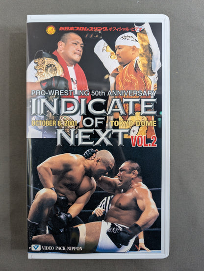 INDICATE OF NEXT VOL.2